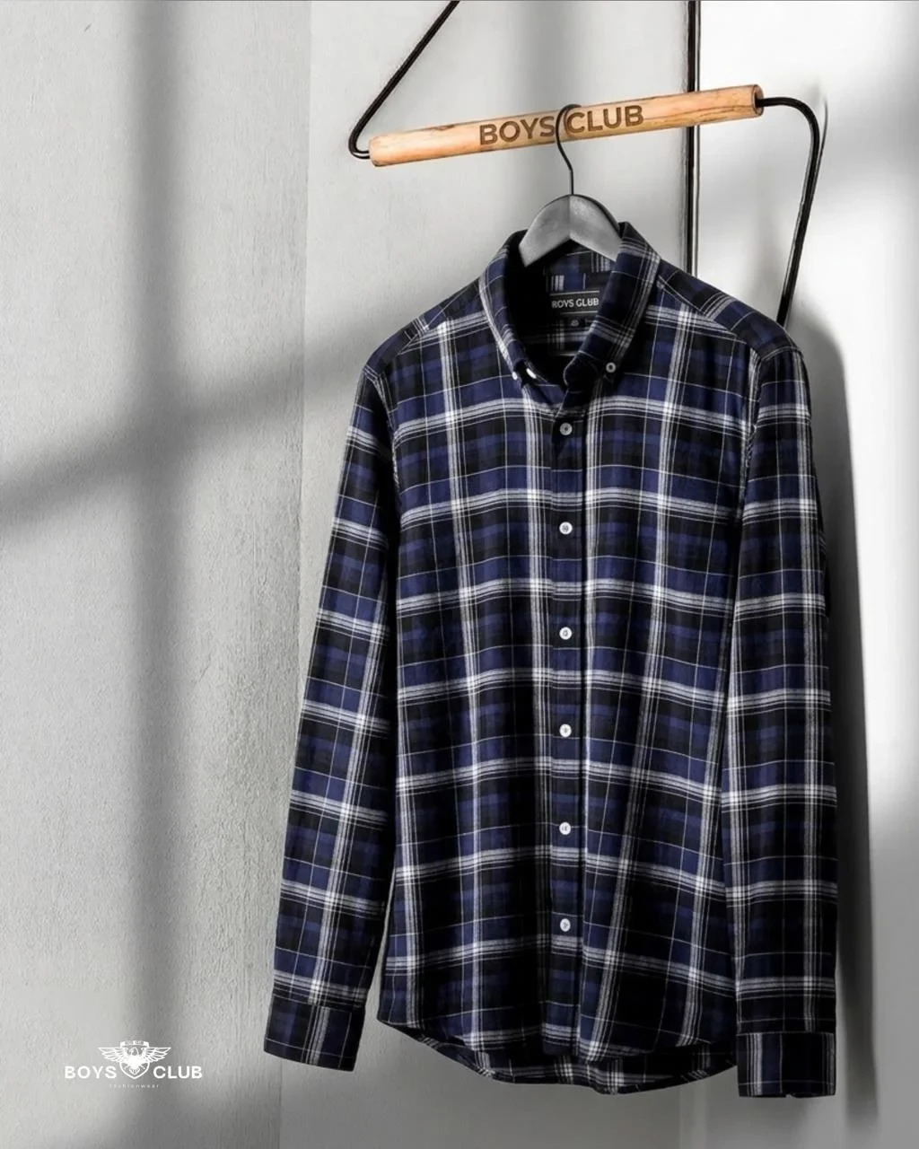 Regular Fit Checked Cotton Shirt