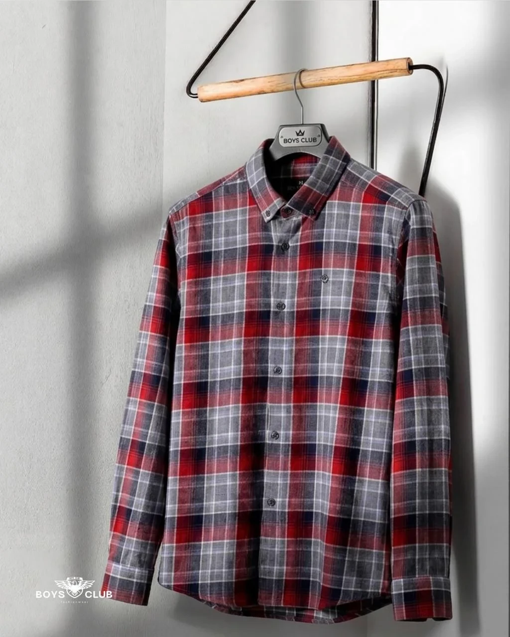 Regular Fit Checked Cotton Shirt
