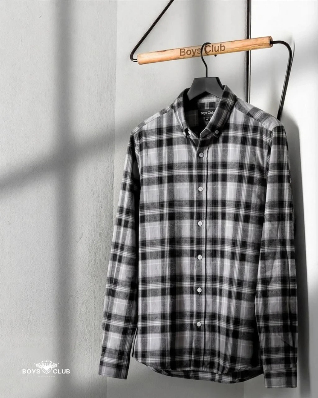 Regular Fit Checked Cotton Shirt