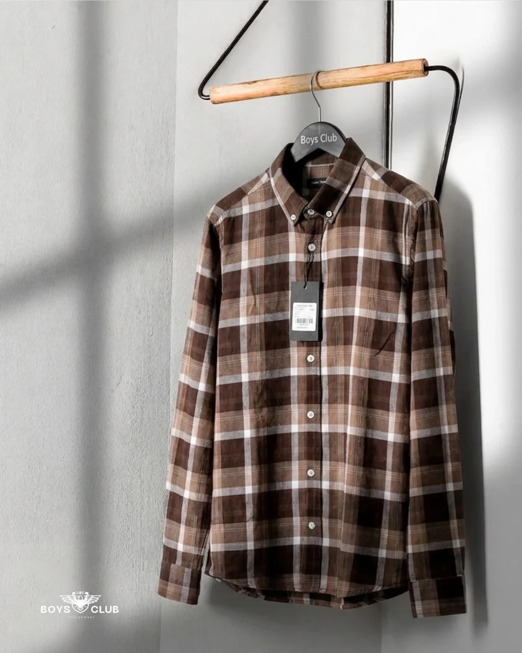 Regular Fit Checked Cotton Shirt