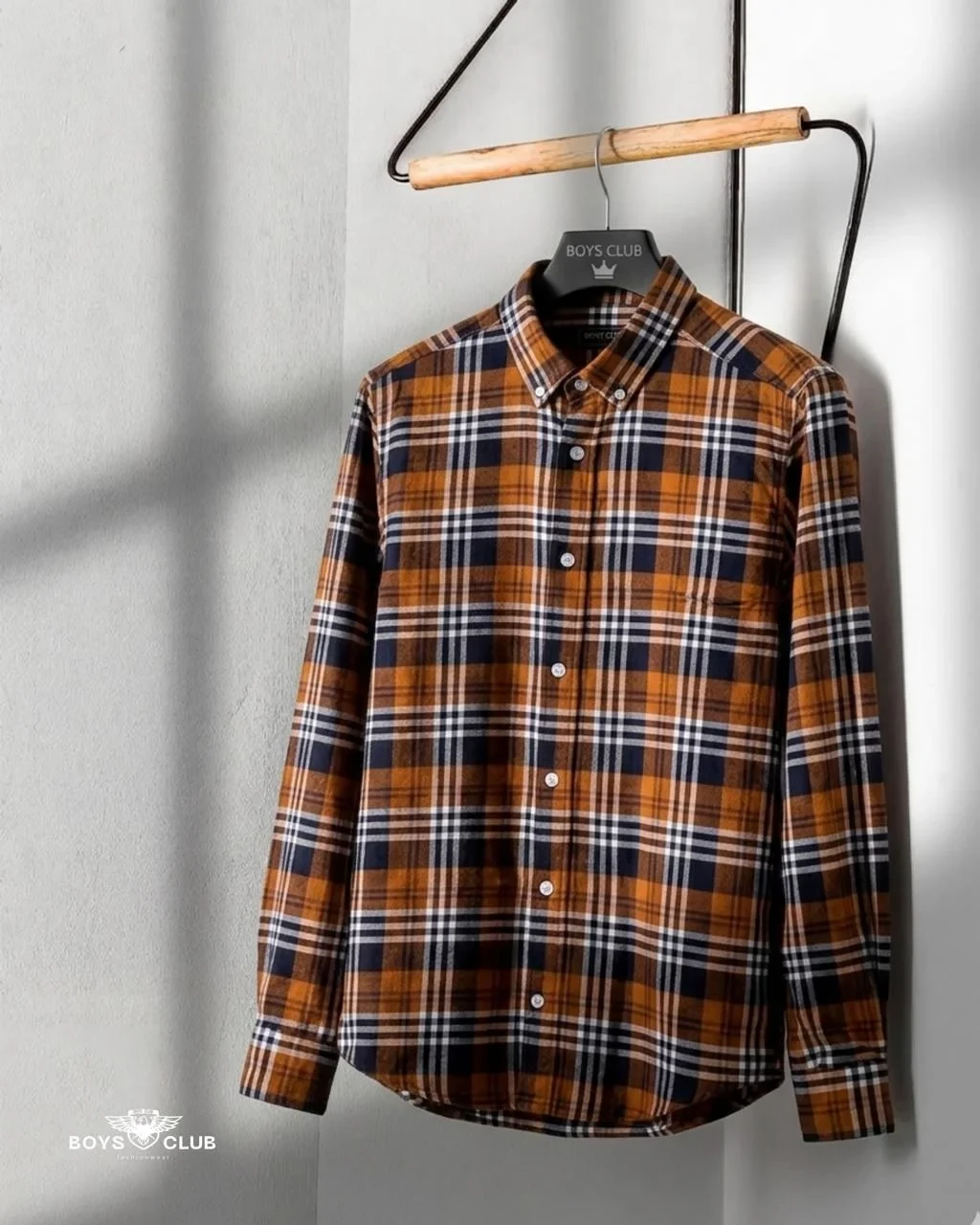 Regular Fit Checked Cotton Shirt