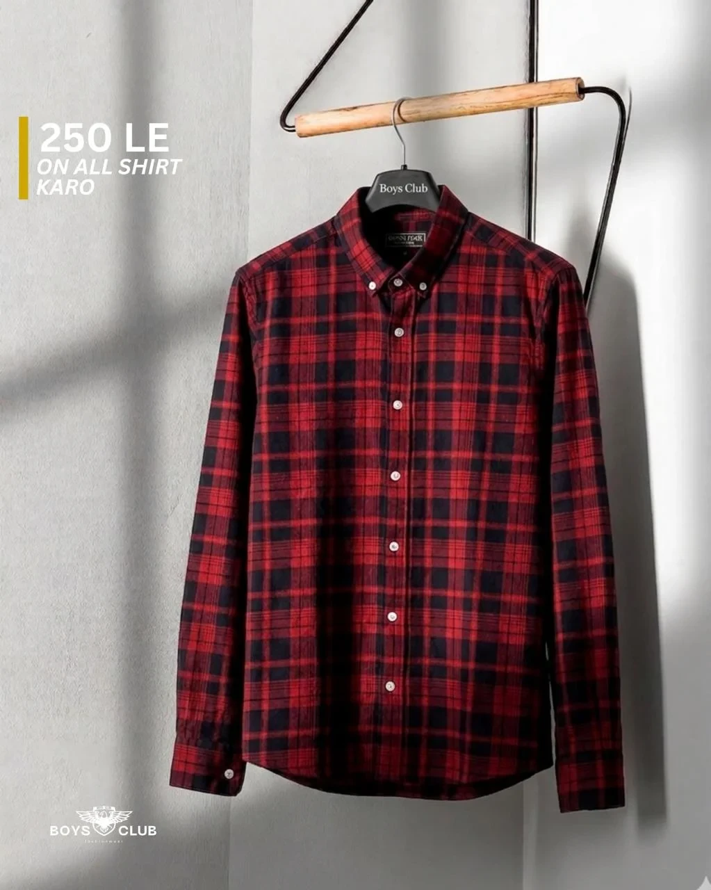 Regular Fit Checked Cotton Shirt