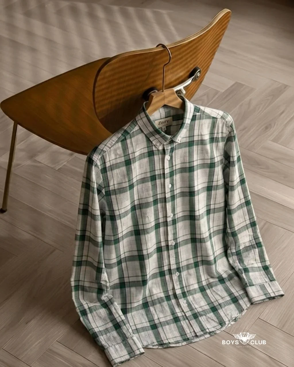 Regular Fit Checked Cotton Shirt