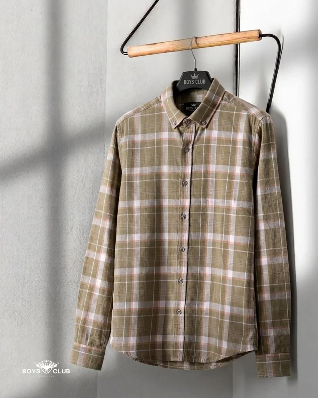 Regular Fit Checked Cotton Shirt